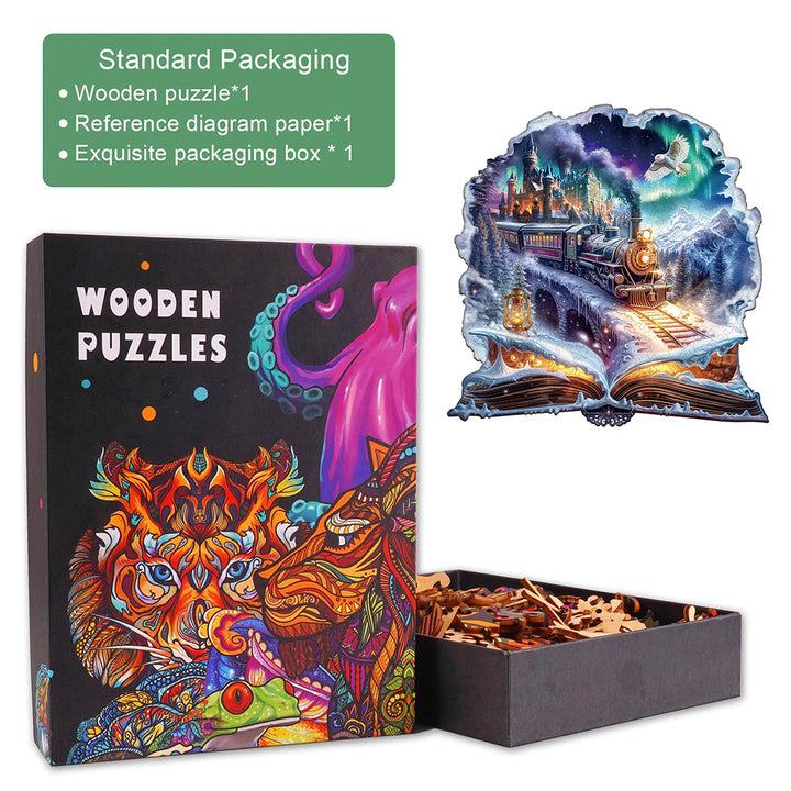 Magic Snowpiercer Wooden Jigsaw Puzzle