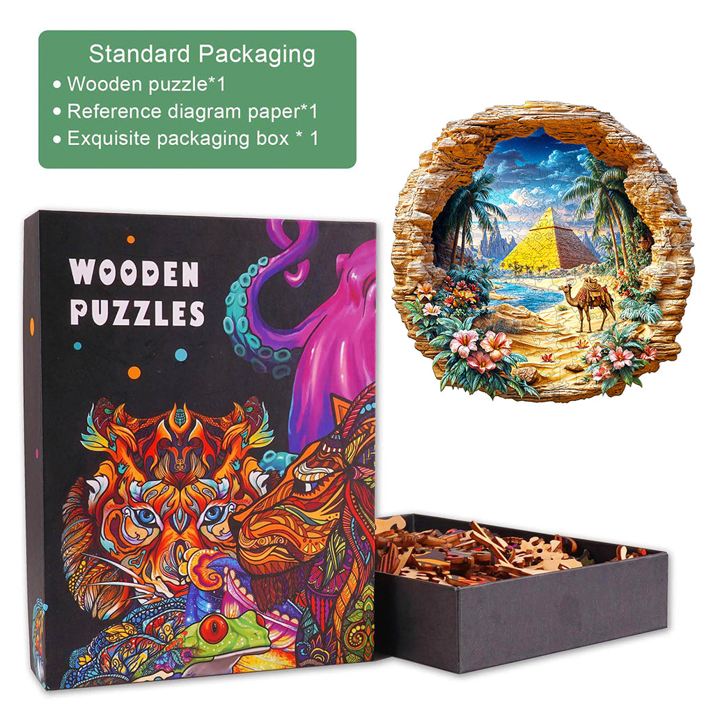 Oasis Mirage Wooden Jigsaw Puzzle