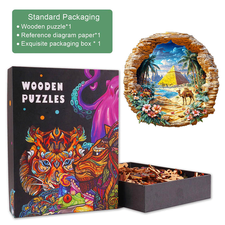 Oasis Mirage Wooden Jigsaw Puzzle