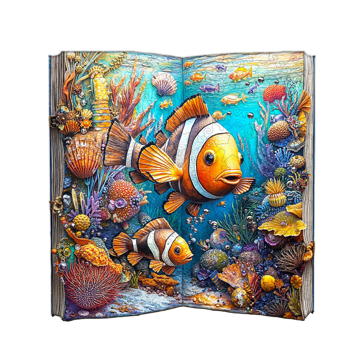 Clownfish Story Wooden Jigsaw Puzzle