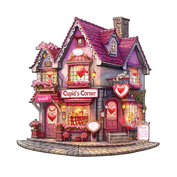 Cupid’s Corner Wooden Jigsaw Puzzle