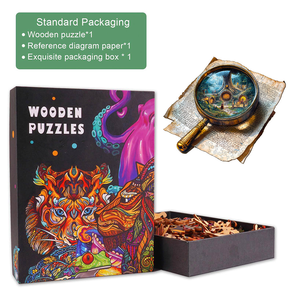 Truth Lens Wooden Jigsaw Puzzle