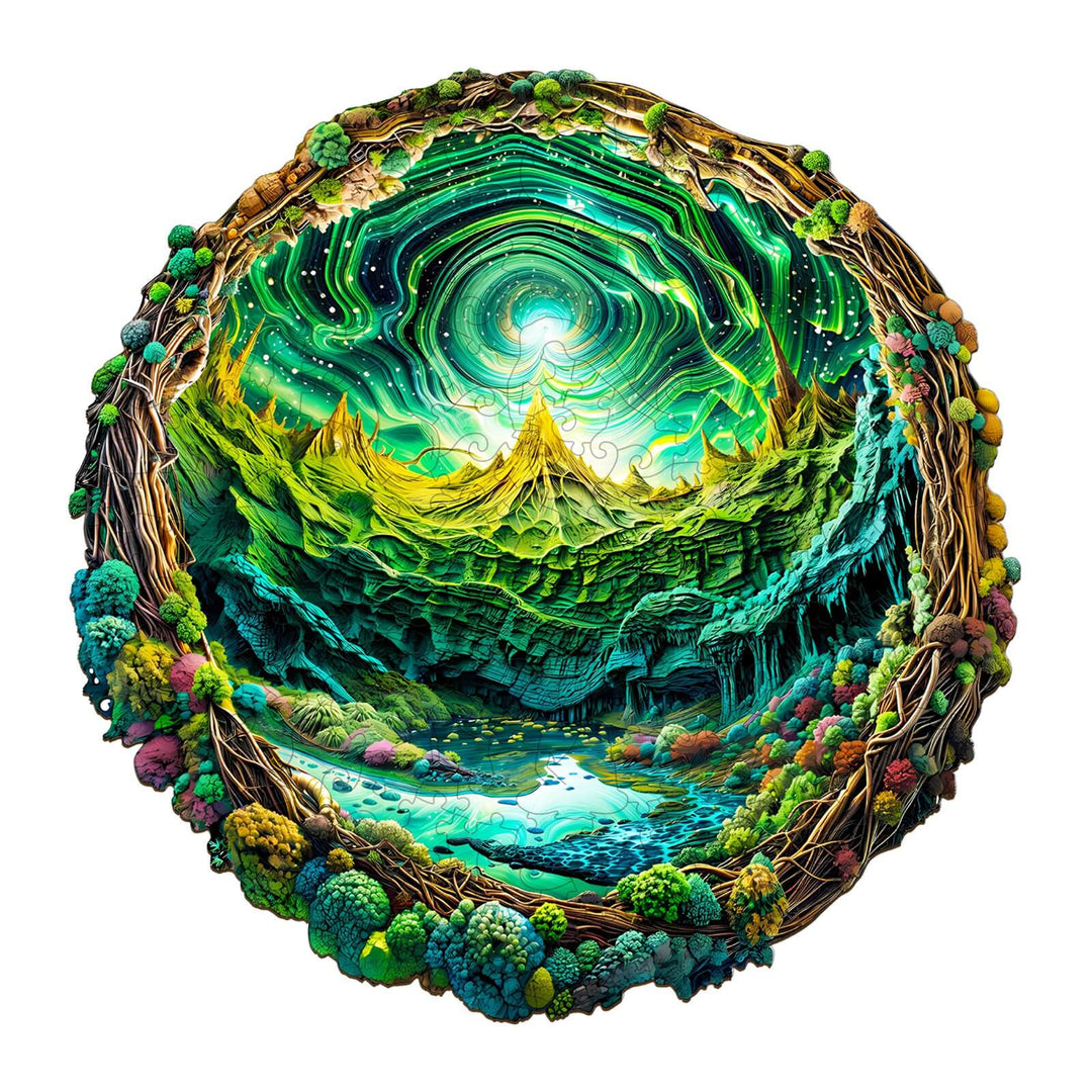 3D Aurora-2 Wooden Jigsaw Puzzle - By Woodbests