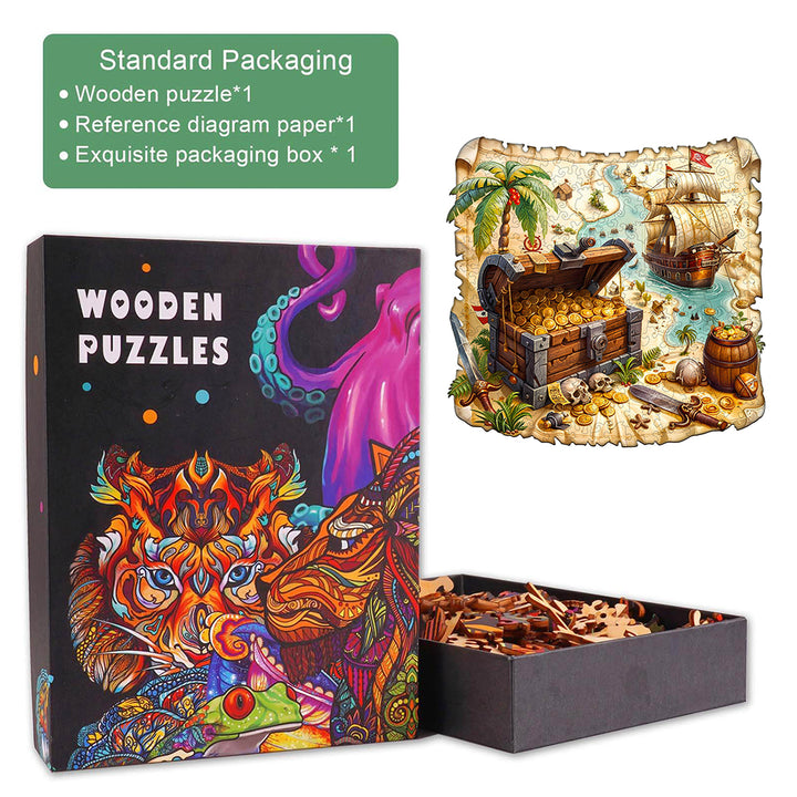 Treasure voyage  Wooden Jigsaw Puzzle