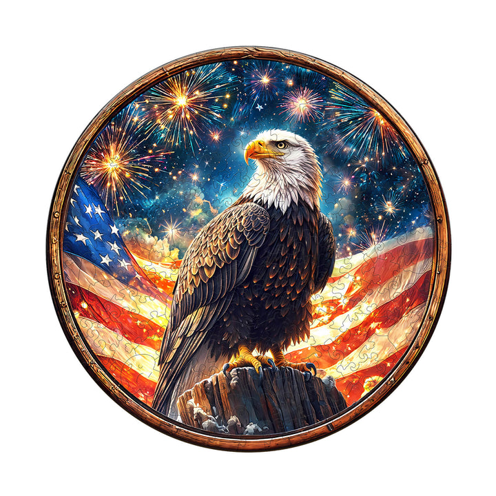 Spirit of Liberty Wooden Jigsaw Puzzle