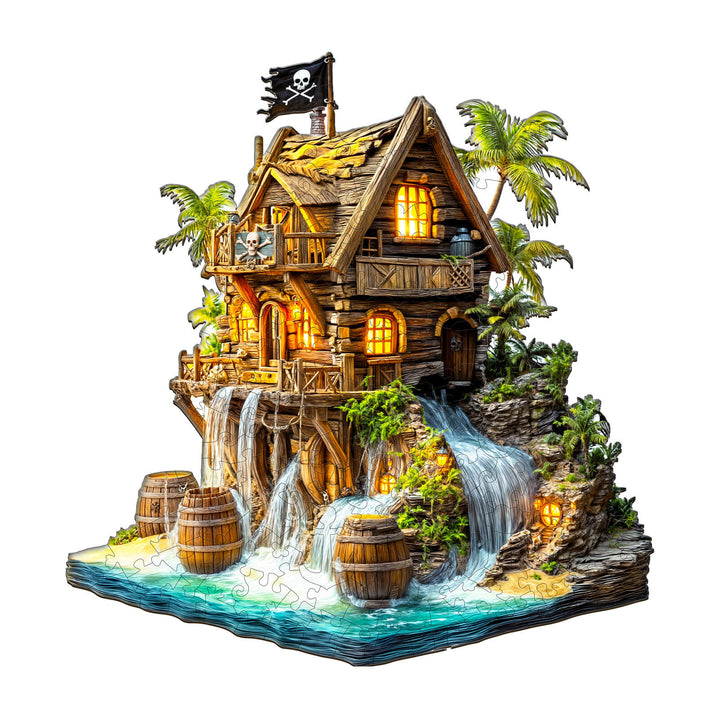 Pirate cabin-2 Wooden Jigsaw Puzzle