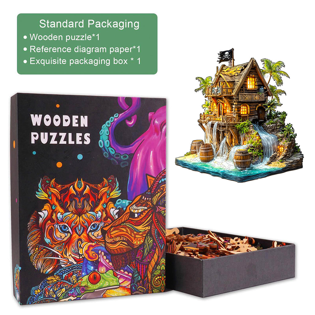 Pirate cabin-2 Wooden Jigsaw Puzzle