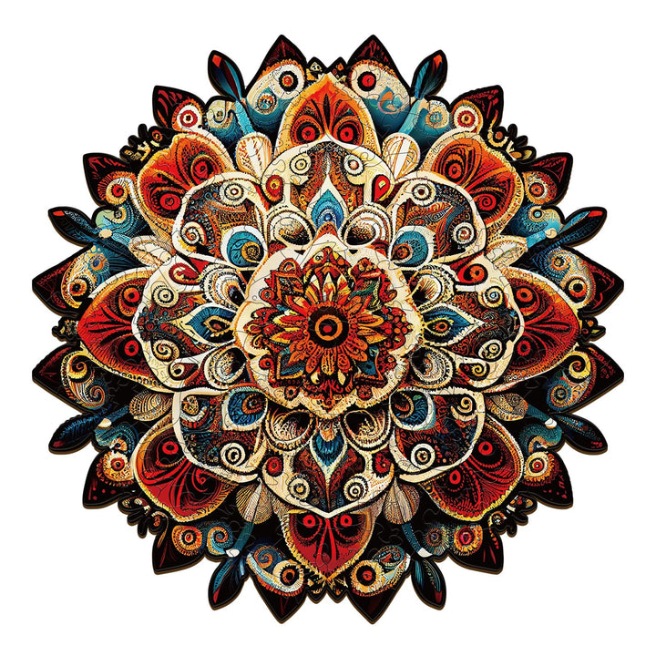 Mandala-6 Wooden Jigsaw Puzzle