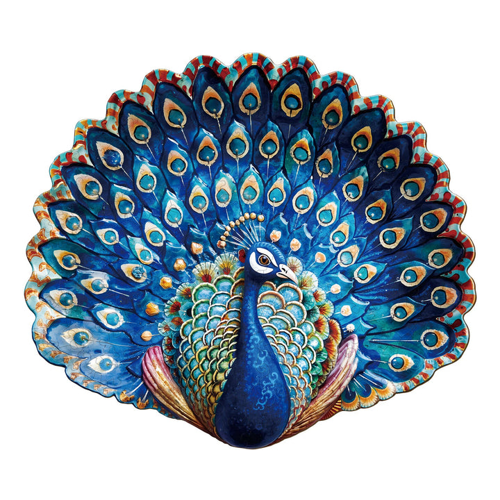 Peacock Fantasy Wooden Jigsaw Puzzle