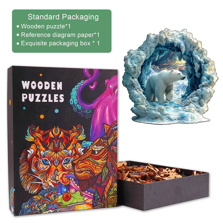 3D Arctic Glory Wooden Jigsaw Puzzle