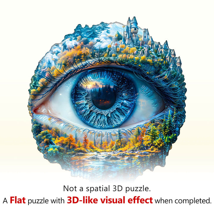 Eye of Nature Wooden Jigsaw Puzzle