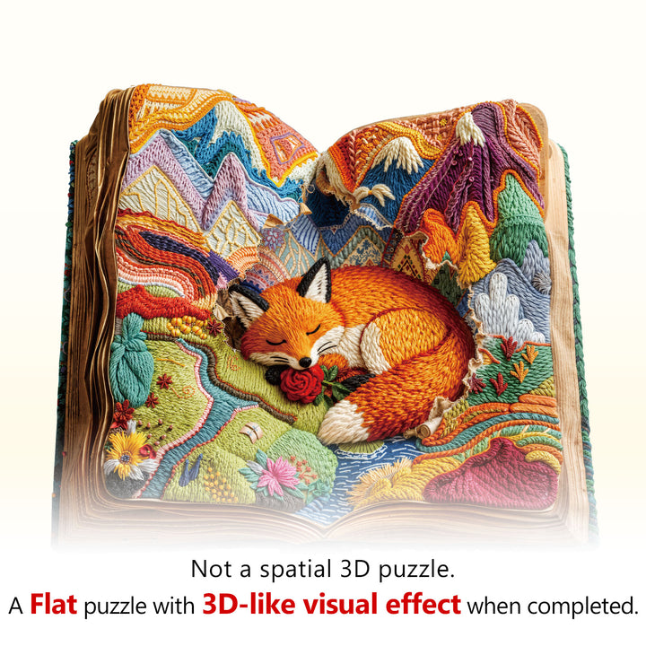 Fox Tale Wooden Jigsaw Puzzle