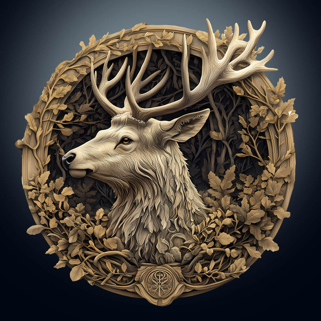 3D Deer Wooden Jigsaw Puzzle - By Woodbests