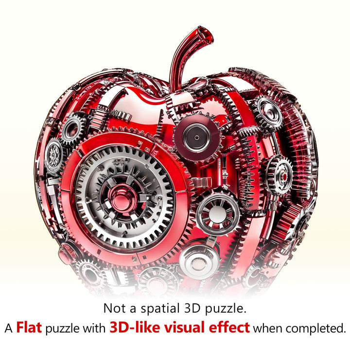 Cyber Apple Wooden Jigsaw Puzzle