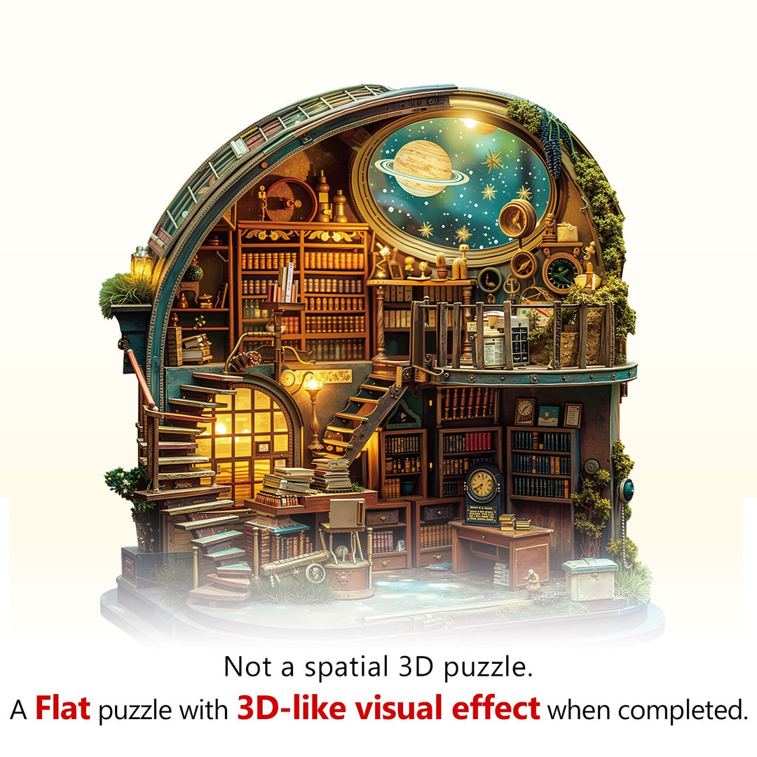 Astral Atelier Wooden Jigsaw Puzzle