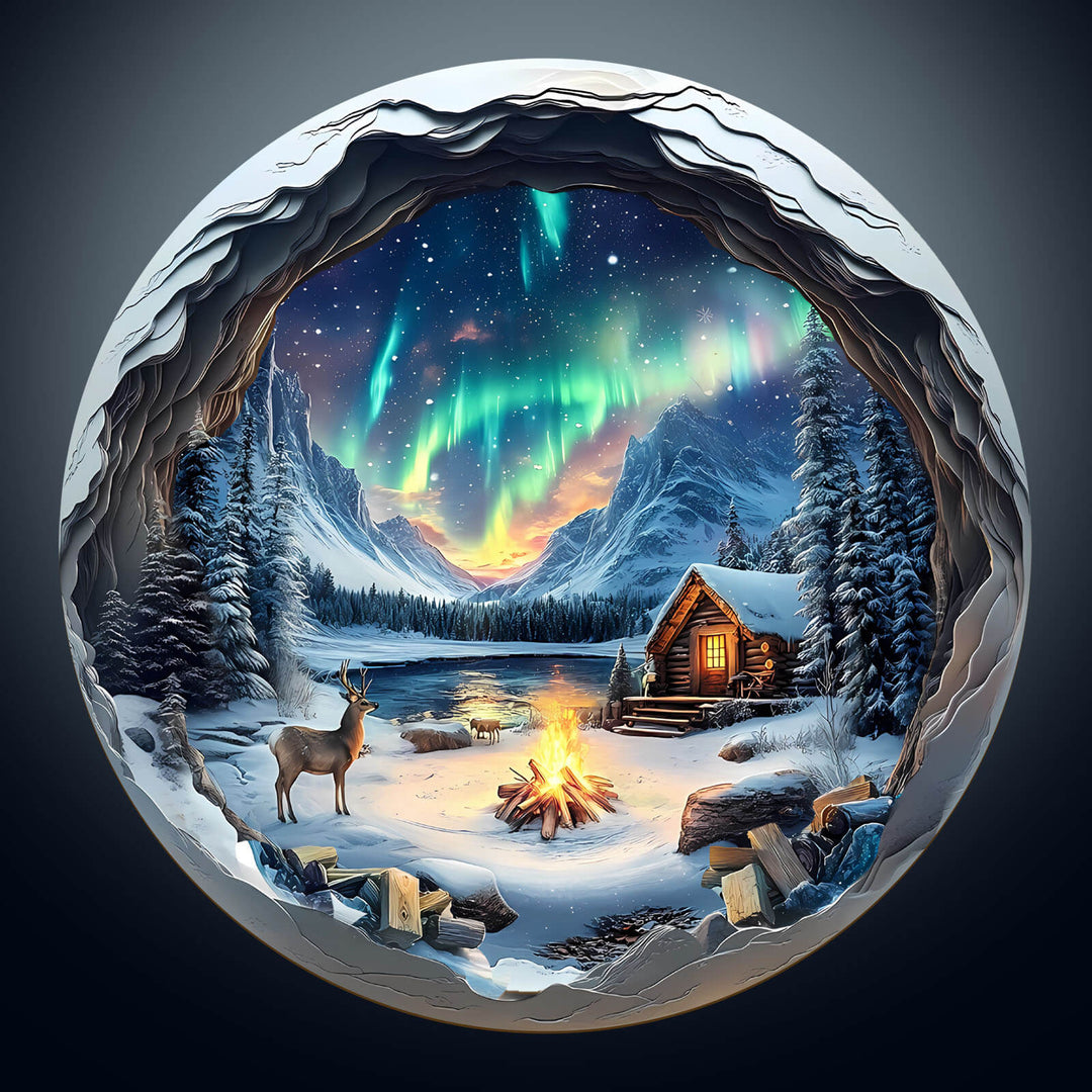 3D Aurora World Wooden Jigsaw Puzzle - By Woodbests