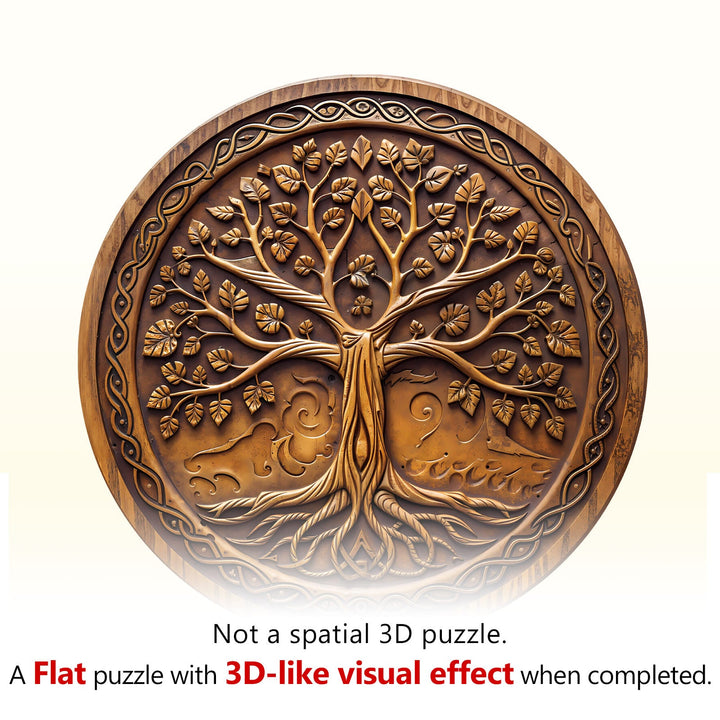 Tree of Time Wooden Jigsaw Puzzle
