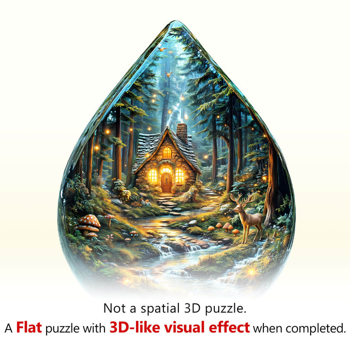 Mystic Forest Wooden Jigsaw Puzzle