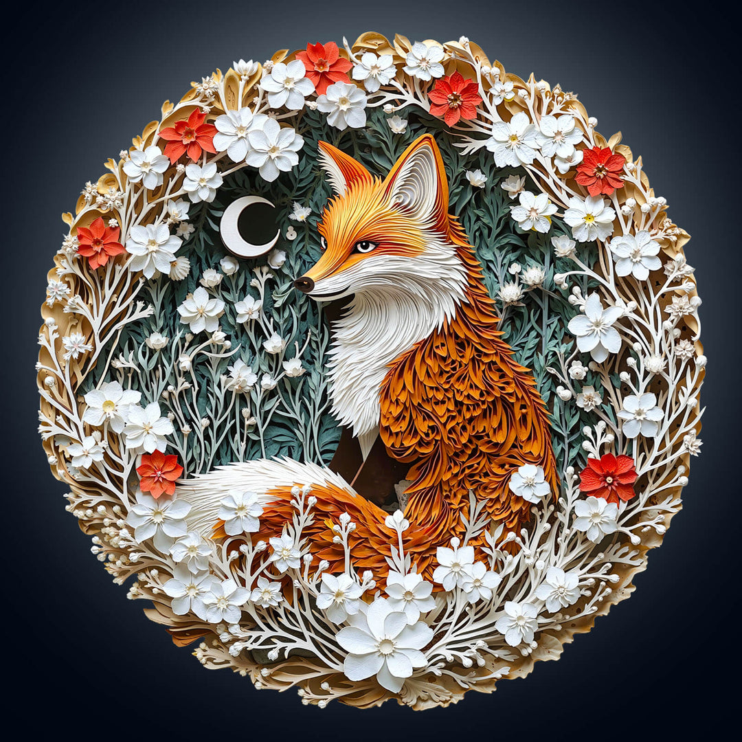 Forest Dreamers-FOX Wooden Jigsaw Puzzle