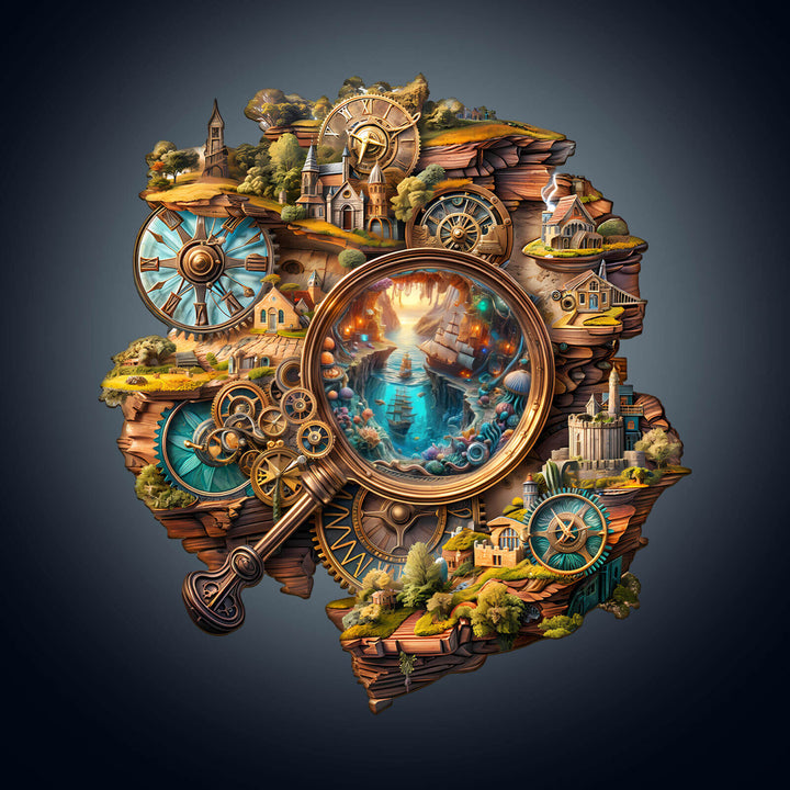 Explorer's World-2 Wooden Jigsaw Puzzle