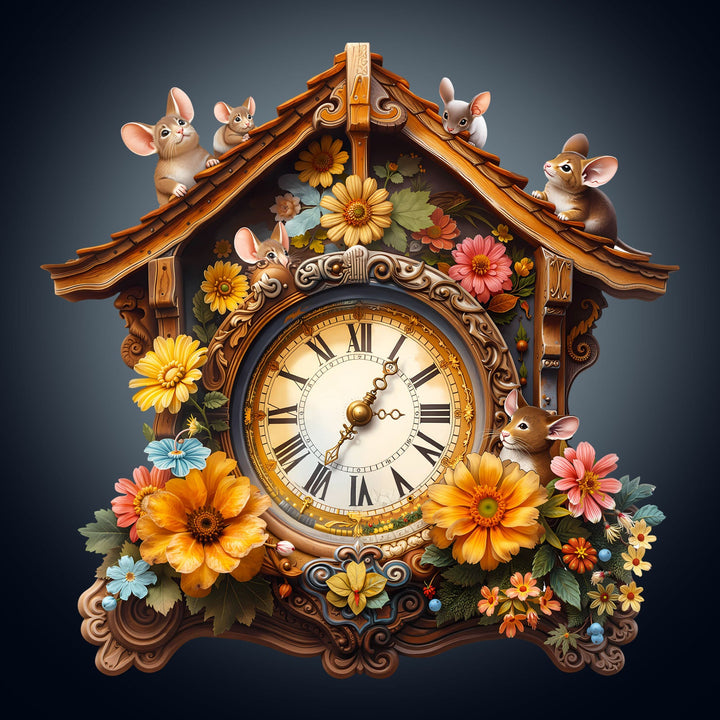 Nature's Clockwork Wooden Jigsaw Puzzle
