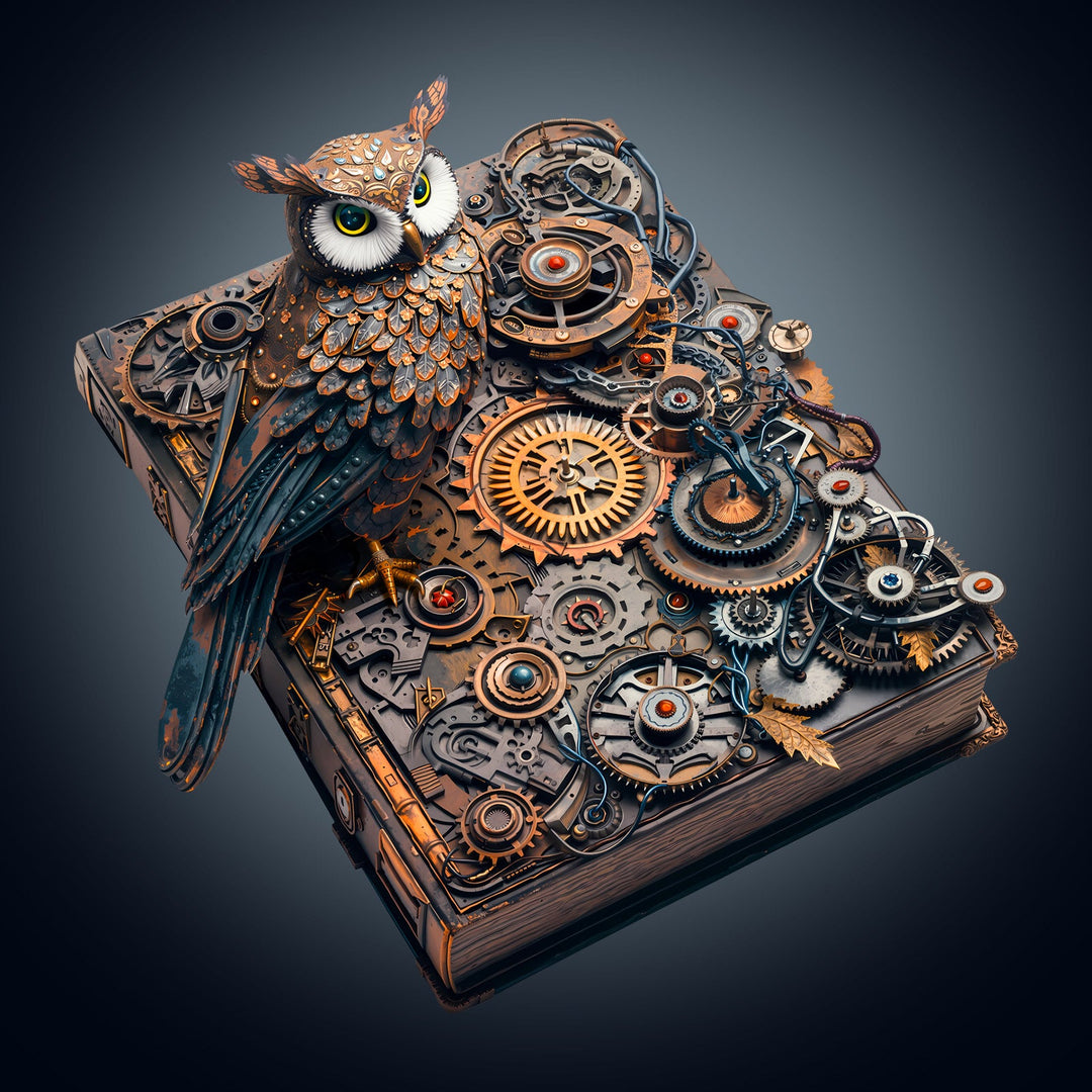 Mechanical Prophecy Wooden Jigsaw Puzzle