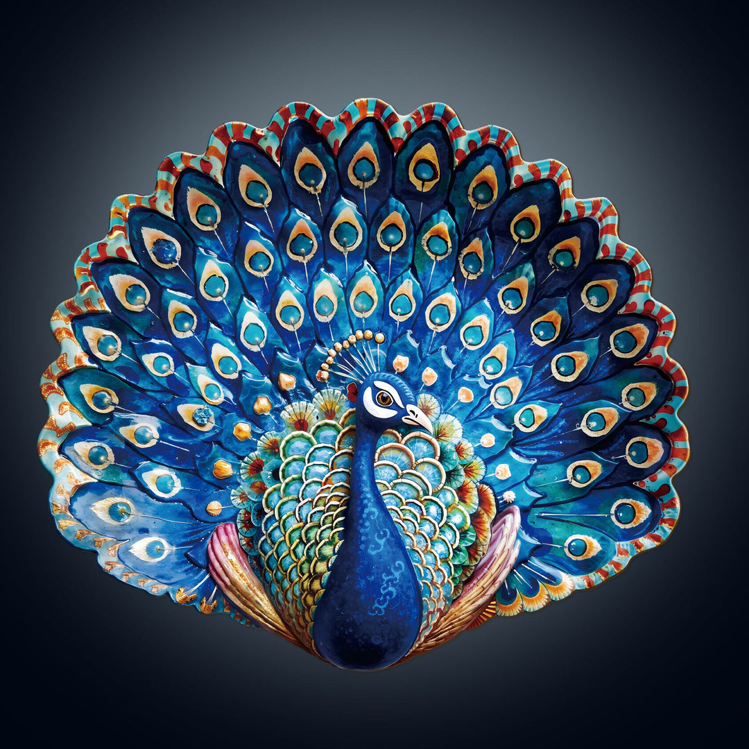 Peacock Fantasy Wooden Jigsaw Puzzle