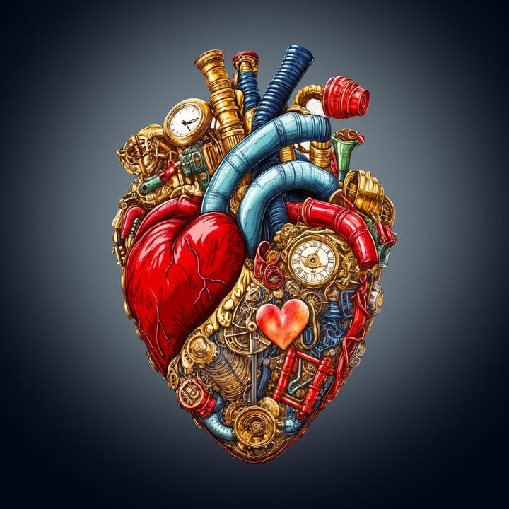 Mechanical Heart-2 Wooden Jigsaw Puzzle