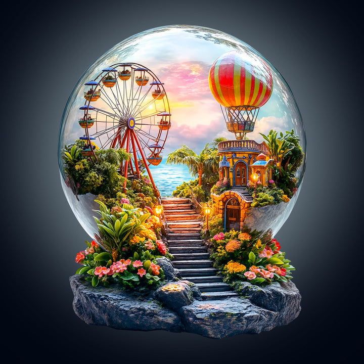 3D Crystal Wonderland Wooden Jigsaw Puzzle