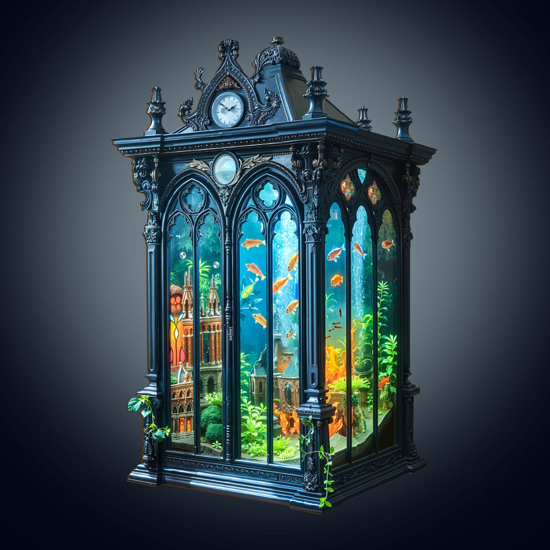 Aqua Time Hall Wooden Jigsaw Puzzle