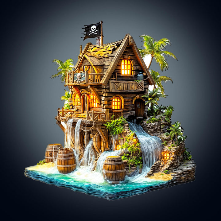 Pirate cabin-2 Wooden Jigsaw Puzzle
