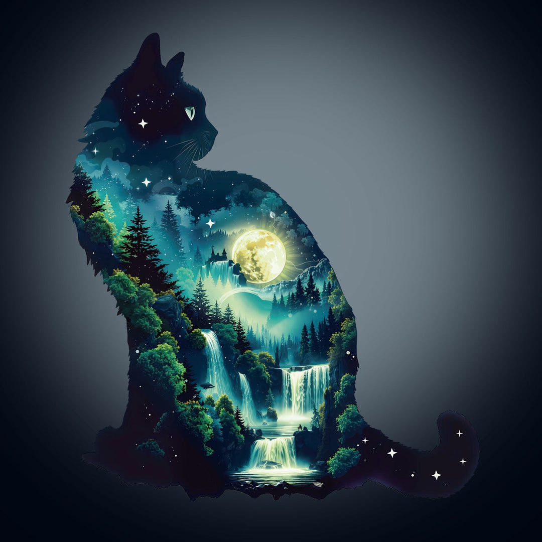 Under The Starveil Wooden Jigsaw Puzzle