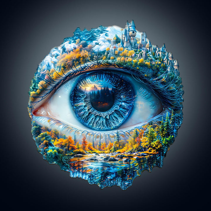 Eye of Nature Wooden Jigsaw Puzzle