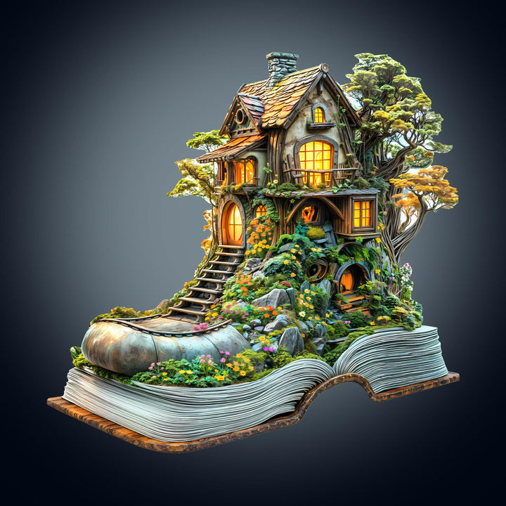 Treehouse Dream Wooden Jigsaw Puzzle
