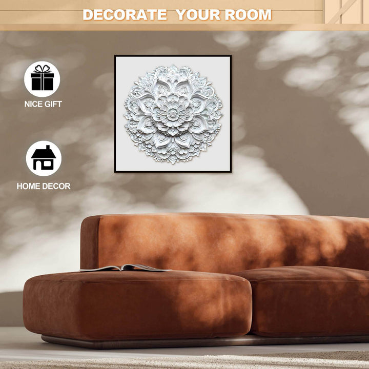 3D Paper Mandala-2 Wooden Jigsaw Puzzle - By Woodbests