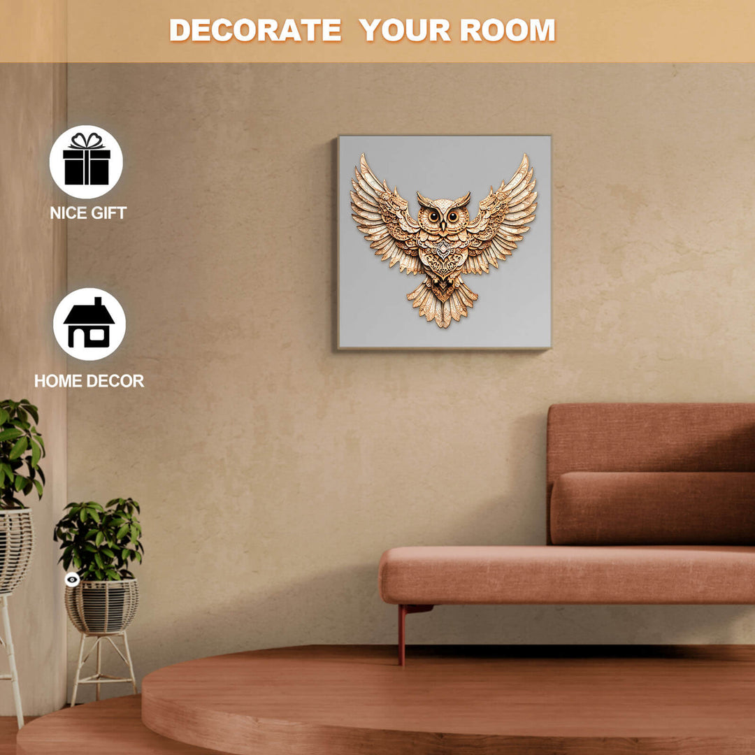 Wings of Wisdom Wooden Jigsaw Puzzle