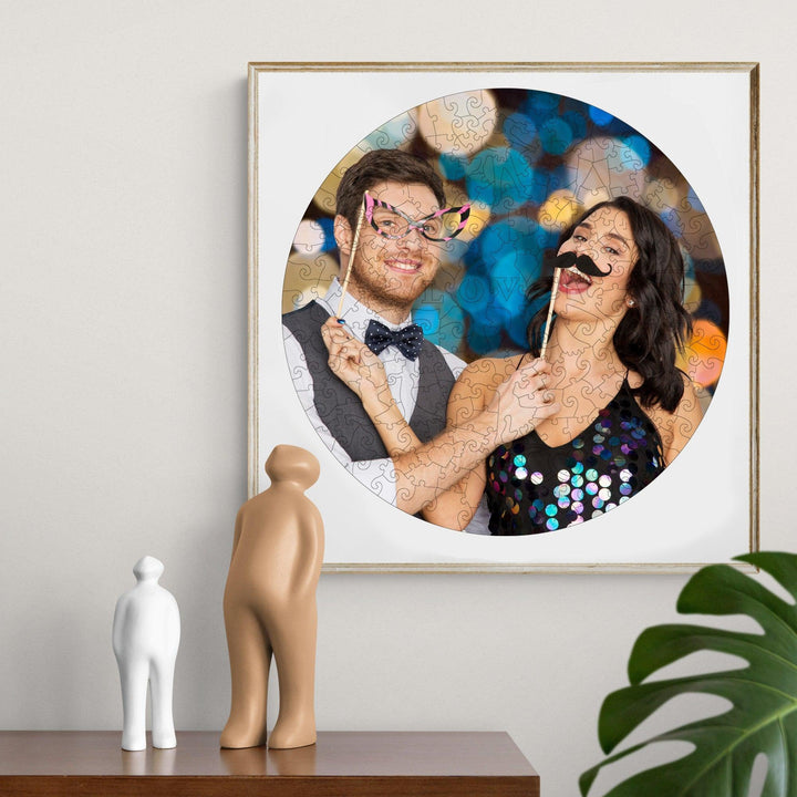 True Love Personalized Photo Puzzles For Wedding Memory - Woodbests