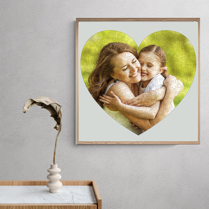 Mother's Memory Personalized Photo Wooden Puzzles - Woodbests