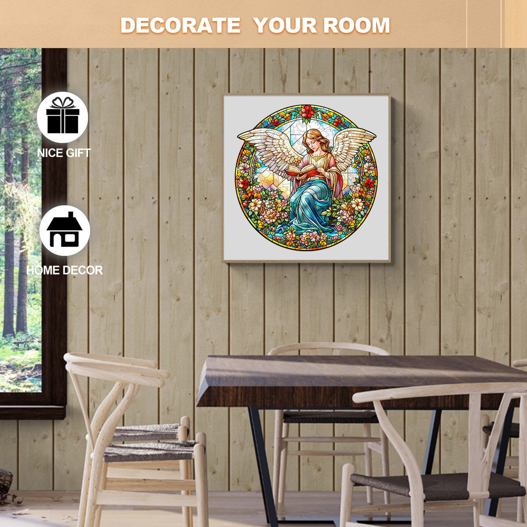 Angelic Garden Wooden Jigsaw Puzzle