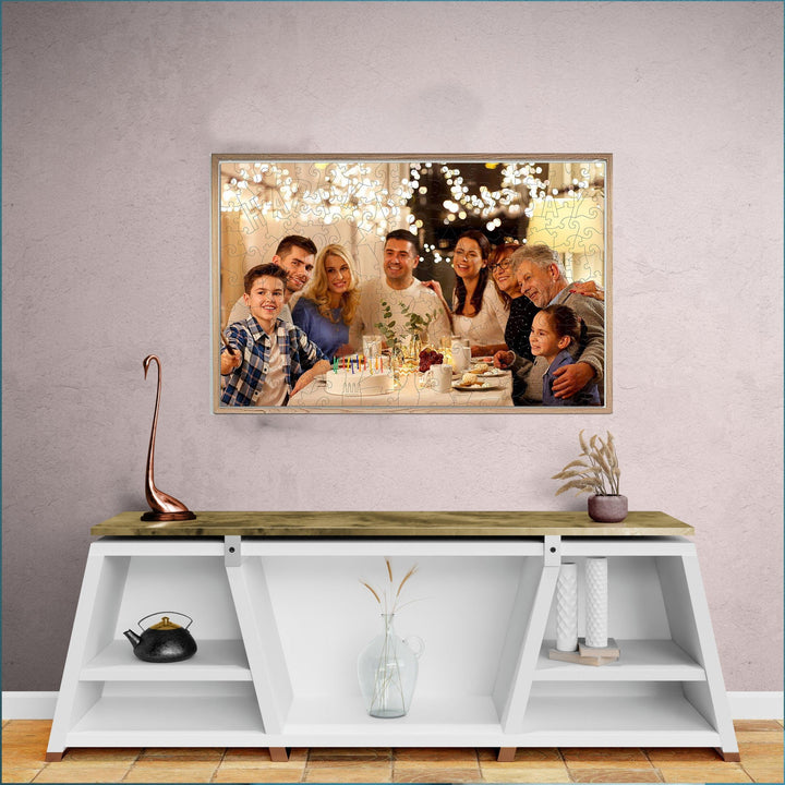 Personalized Photo Birthday Happy Friendship Time Puzzles - Woodbests