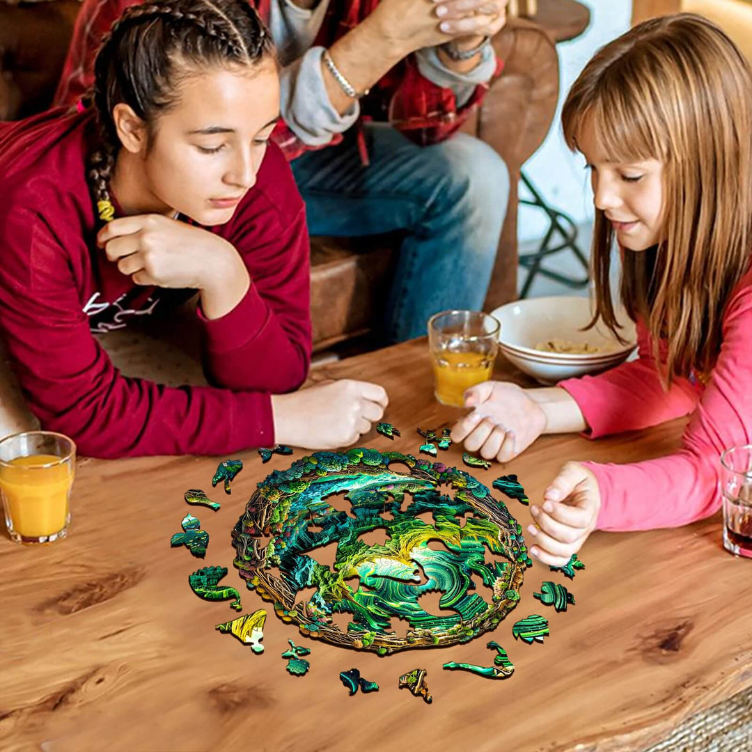 3D Aurora-2 Wooden Jigsaw Puzzle - By Woodbests