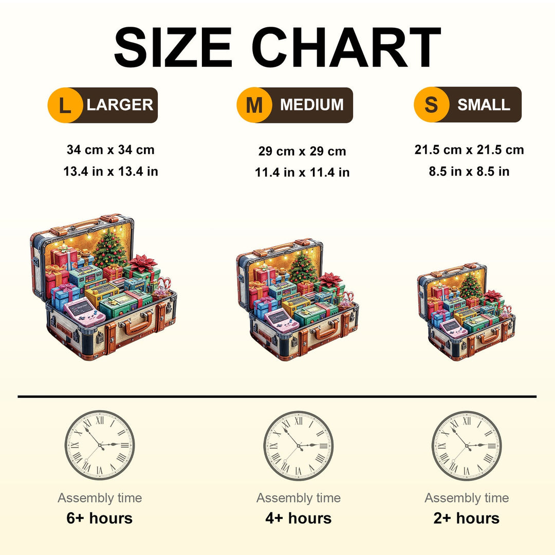 Game Gift Box Wooden Jigsaw Puzzle