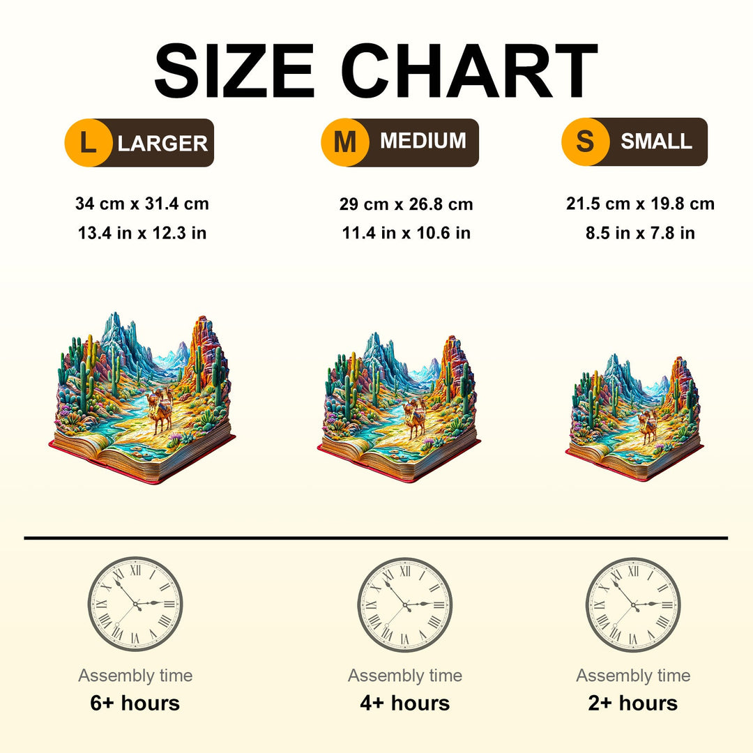Vibrant Wilderness Wooden Jigsaw Puzzle