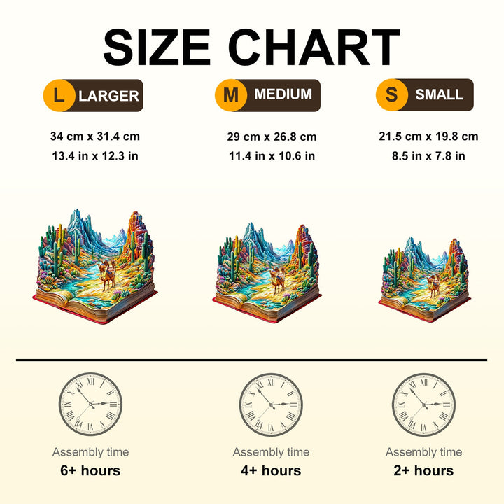 Vibrant Wilderness Wooden Jigsaw Puzzle