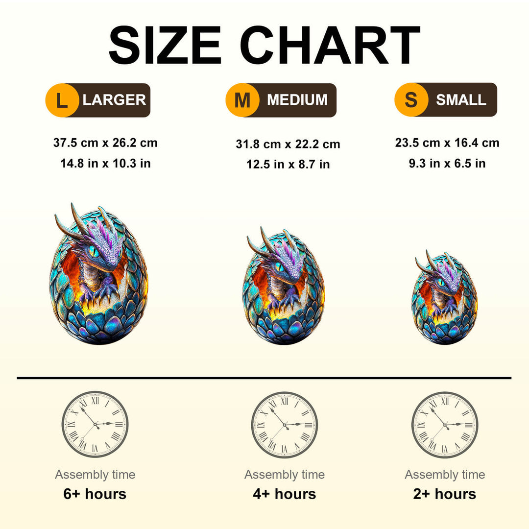 Draconic Rebirth  Wooden Jigsaw Puzzle