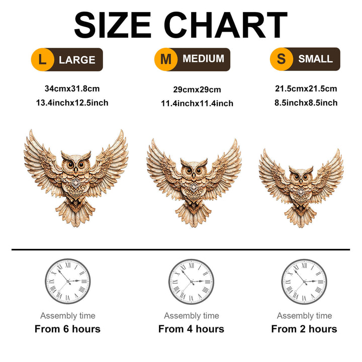 Wings of Wisdom Wooden Jigsaw Puzzle