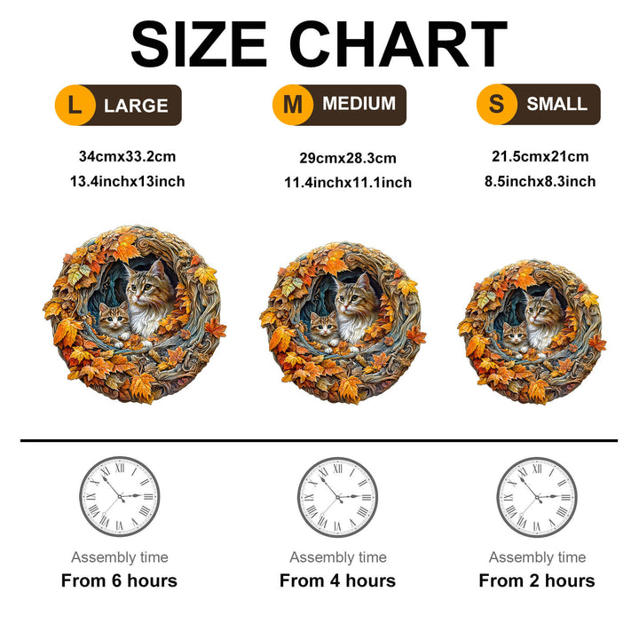 3D cat mom Jigsaw Puzzle