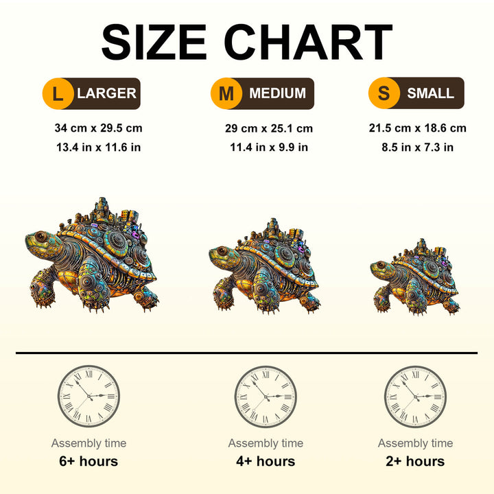 Metallic Beast Wooden Jigsaw Puzzle