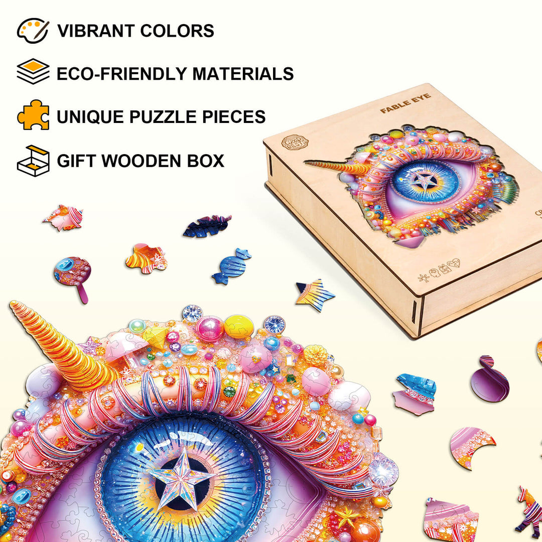 Fable Eye Wooden Jigsaw Puzzle
