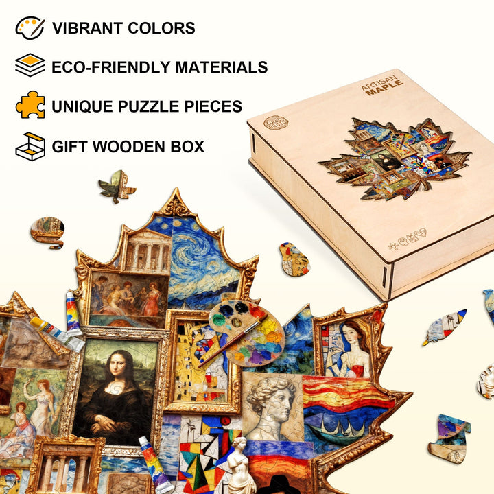 Artisan Maple Wooden Jigsaw Puzzle